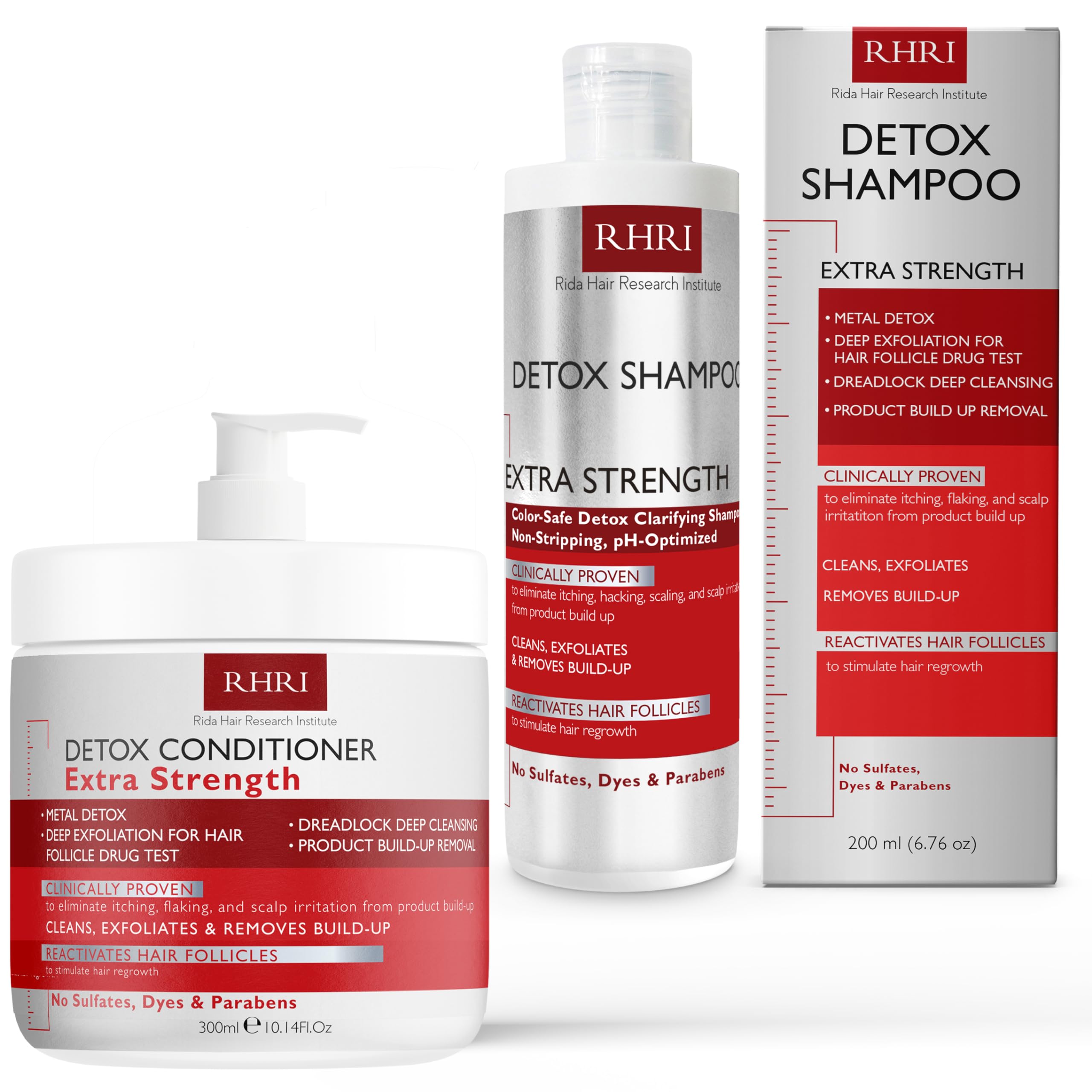 Amazon.com : Rida Hair Research Institute Detox Shampoo For