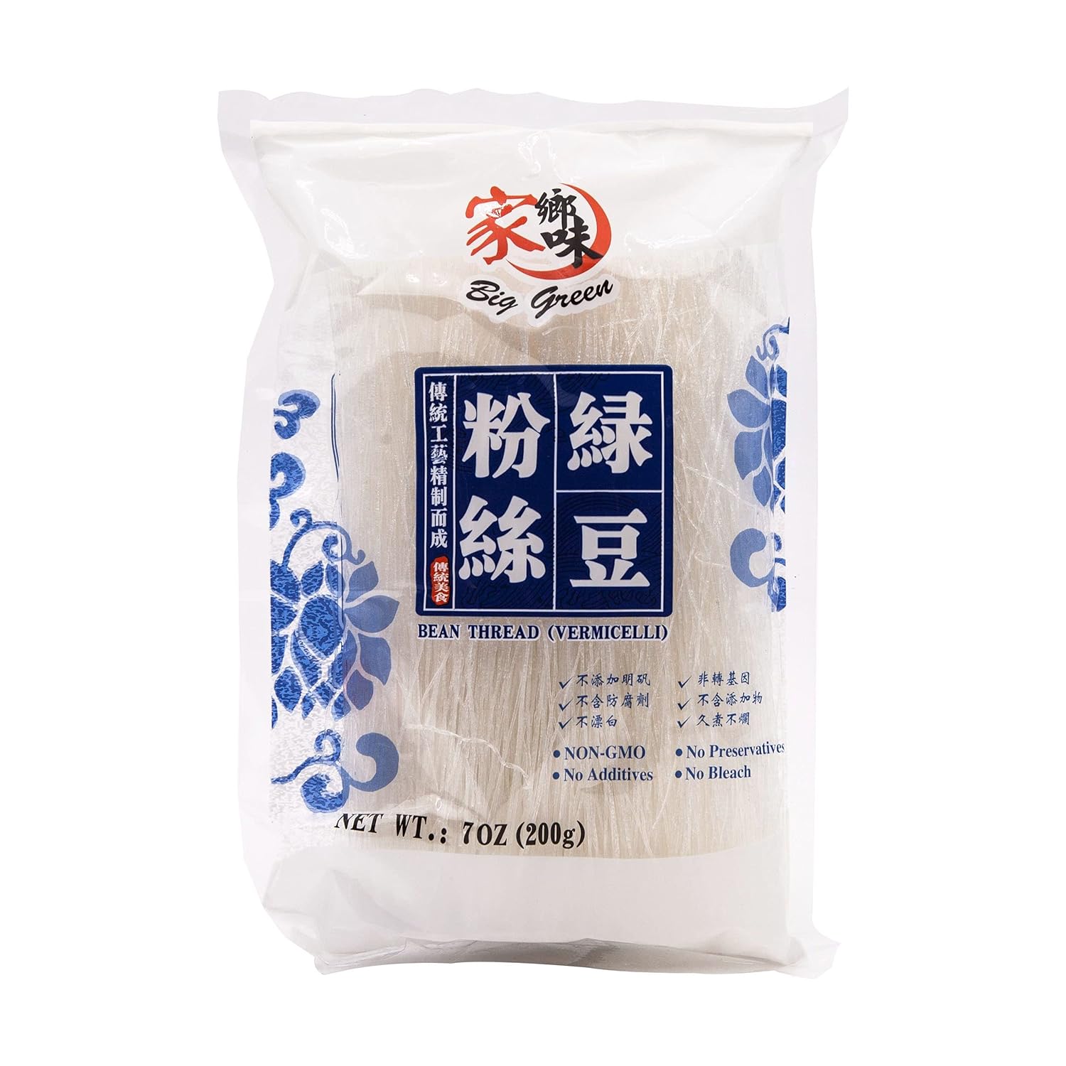 Big Green Food Mung Bean Thread (Vermicelli), Mung Bean