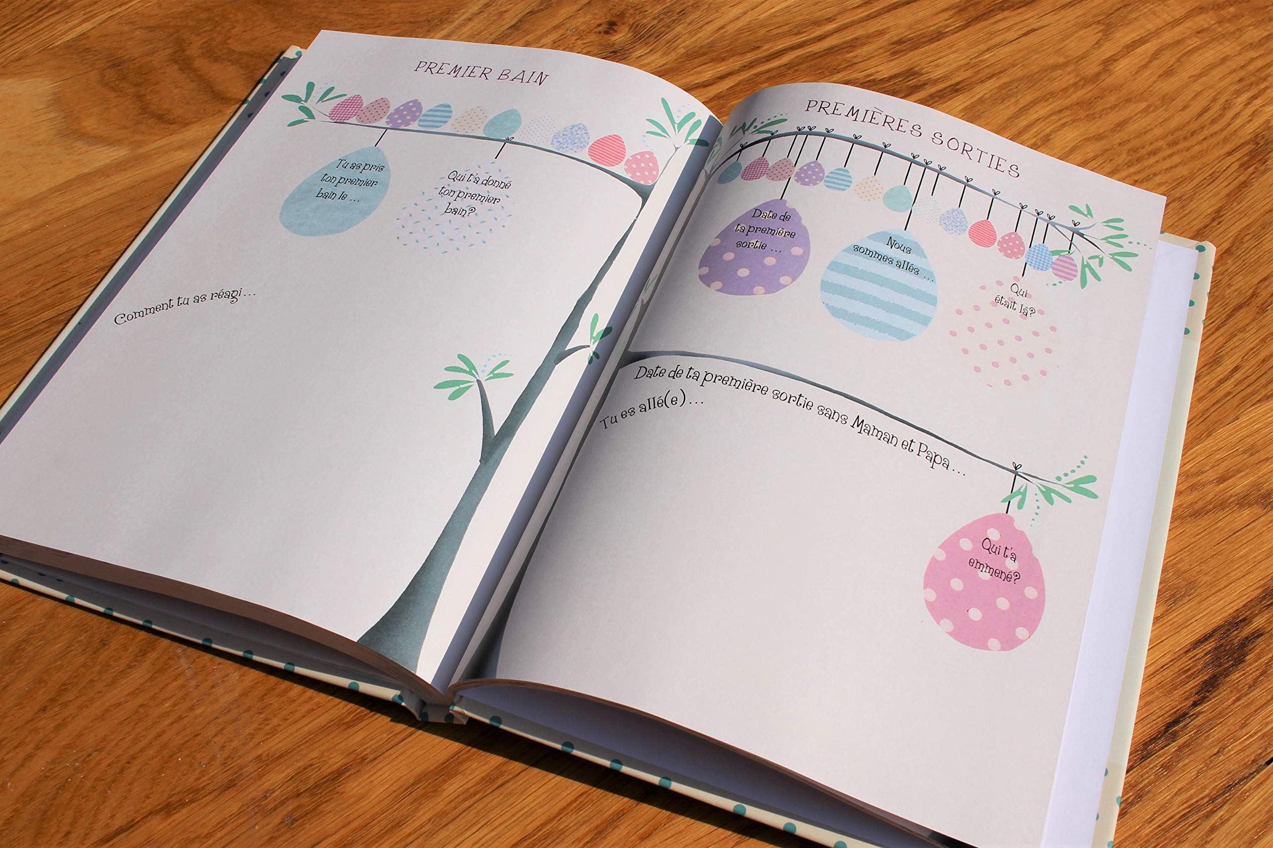 Raconte-Moi Maman - Journal de grossesse et de naissance 2 en 1 - Joli cadeau pour une future maman