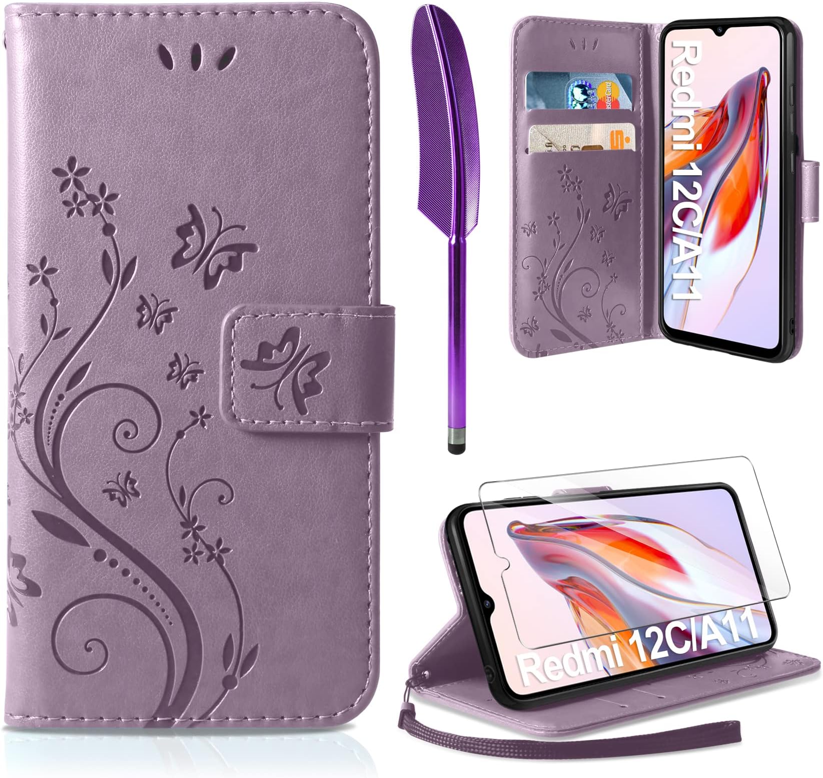 Coque Compatible avec Xiaomi Redmi 14C / Poco C75 / Redmi A4 5G avec 1 Pièce Protection Écran