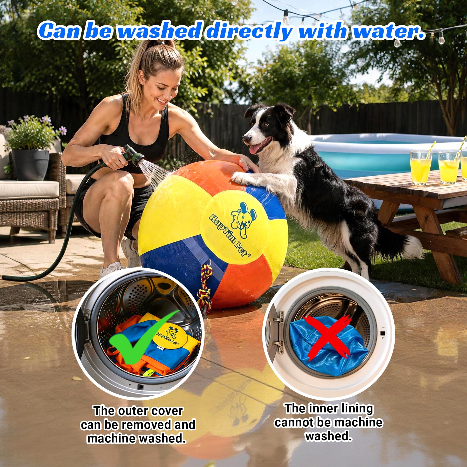 Hap Tim Herding Ball für Hunde, 1D