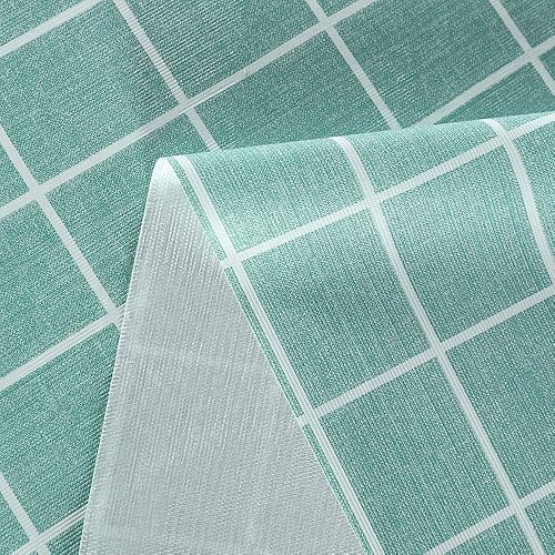 Miniatura 4 de Obstal - Mantel de PVC a prueba de aceite, a prueba de derrames, impermeable, para uso en interiores y exteriores