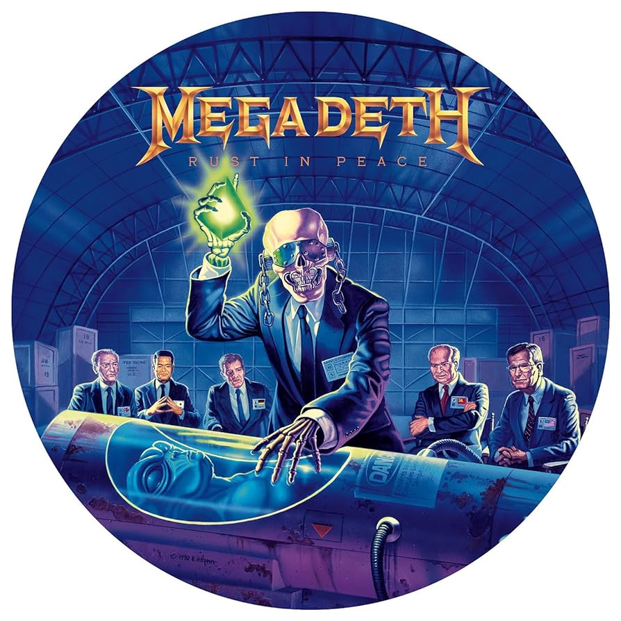 【美品】Megadeth Rust in Peace ピクチャーディスク Rust In Peace [VINYL]: Amazon.co.uk: CDs & Vinyl