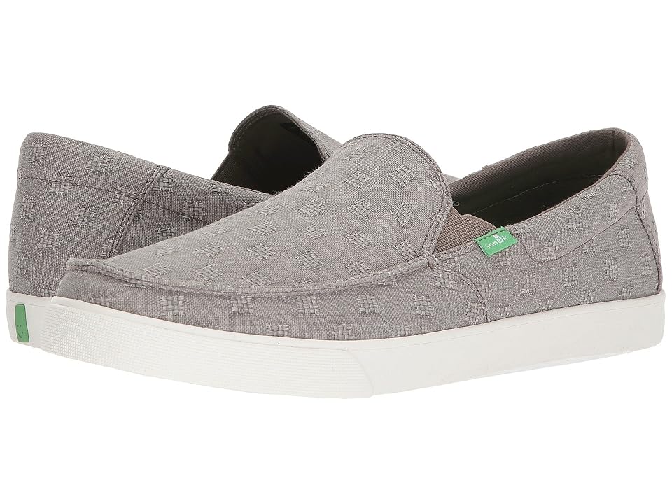 

Sanuk Sideline Waffle (Grey Waffle) Men's Slip on Shoes