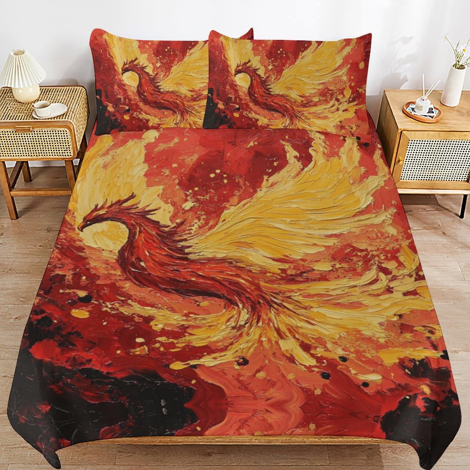 Taies d'oreiller et housse de couette 200x200 cm aux motifs animaux pour des nuits magiques