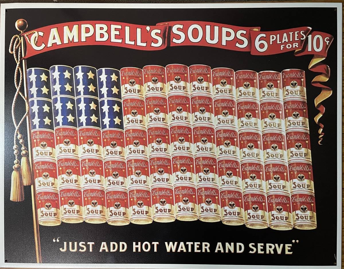 Amazon.co.jp: ブリキ看板 CAMPBELL S SOUPS 縦40㎝ 横32 Amazon.co.jp: ブリキ看板 CAMPBELL S SOUPS 縦40㎝ 横32