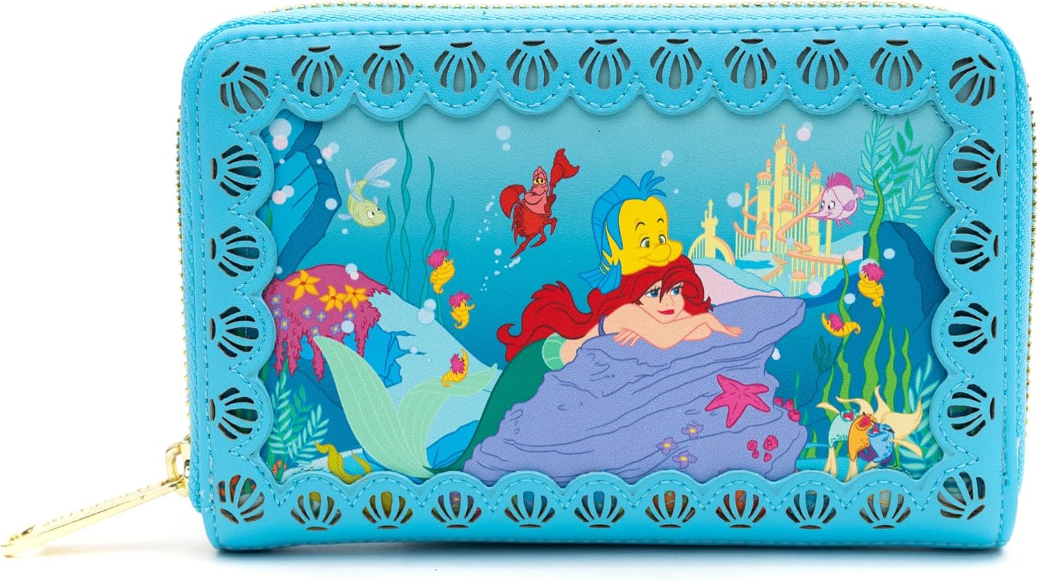 Loungefly Disney La Sirenita Serie Princess Stories Ariel Wallet