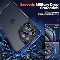 Vista 127 de Yriklso Strong Magnetic Case for iPhone 11 [Compatibilty with MagSafe] Protective Shockproof Cover Phone Case for iPhone 11 6.1" Frosted Purple