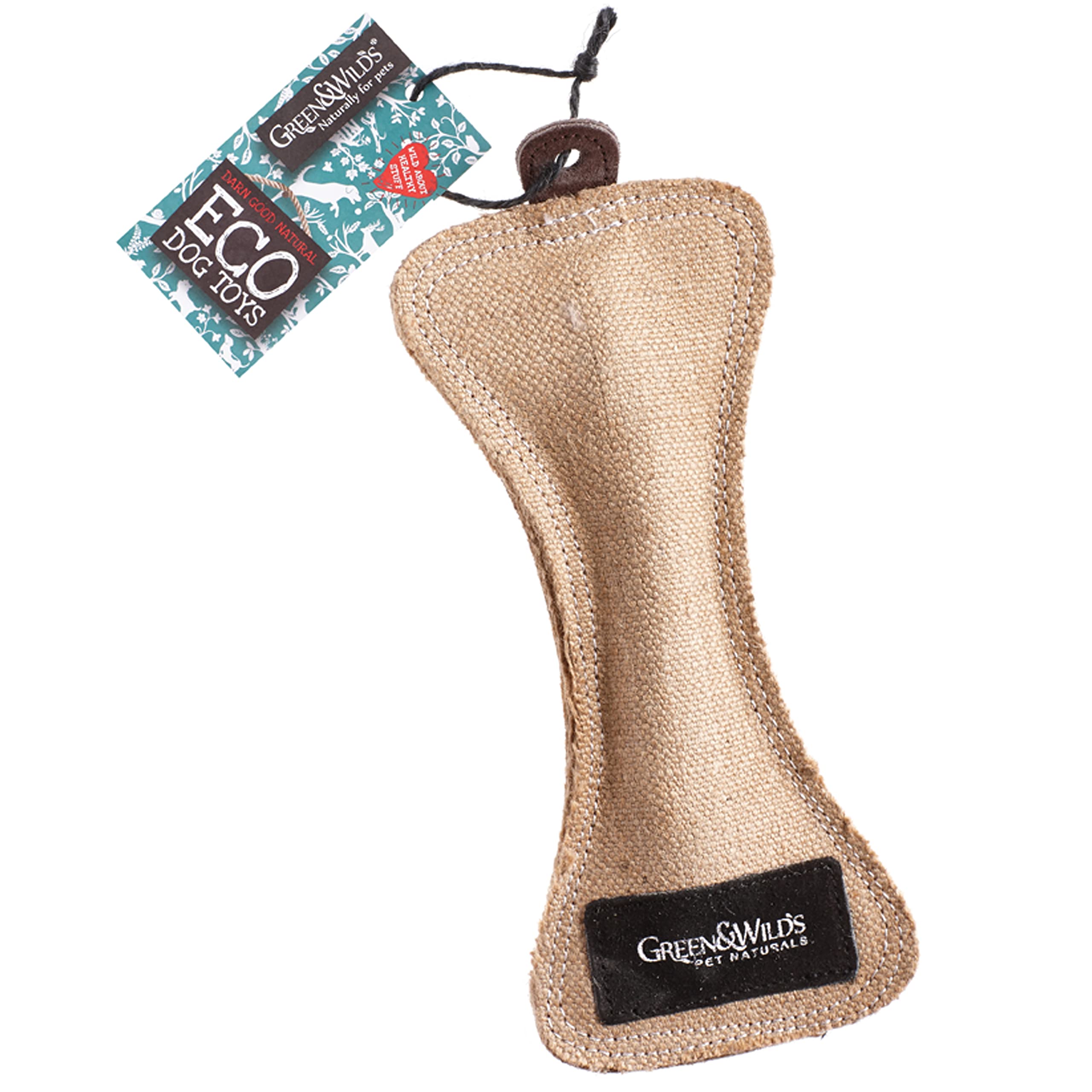 Green & Wilds Eco Dog Toy - Funny Bone