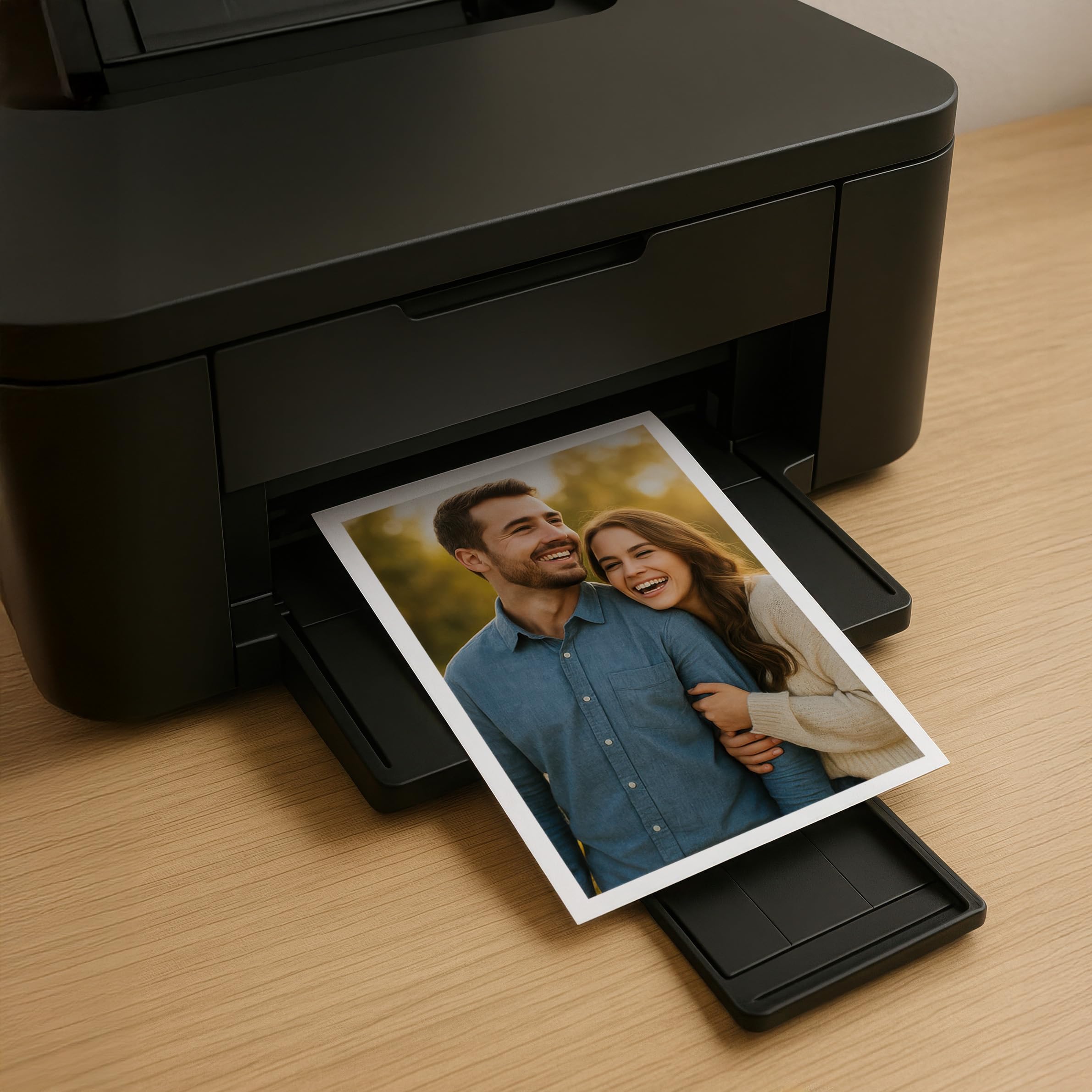 Hochglanz-Fotopapier für Laserdrucker, 10,2 x 15,2 cm, 100 Blatt