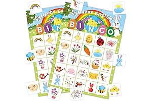 Celebrate Easter with MISS FANTASY Bingo Cards