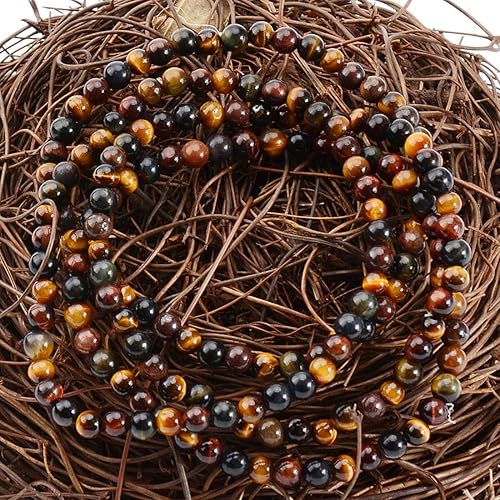 Vista 596 de MASSIVE BEADS Pulsera elástica de yoga hecha a mano con piedra natural, cristal curativo, energía, regalos para adultos unisex de 0.157 in, 0.236