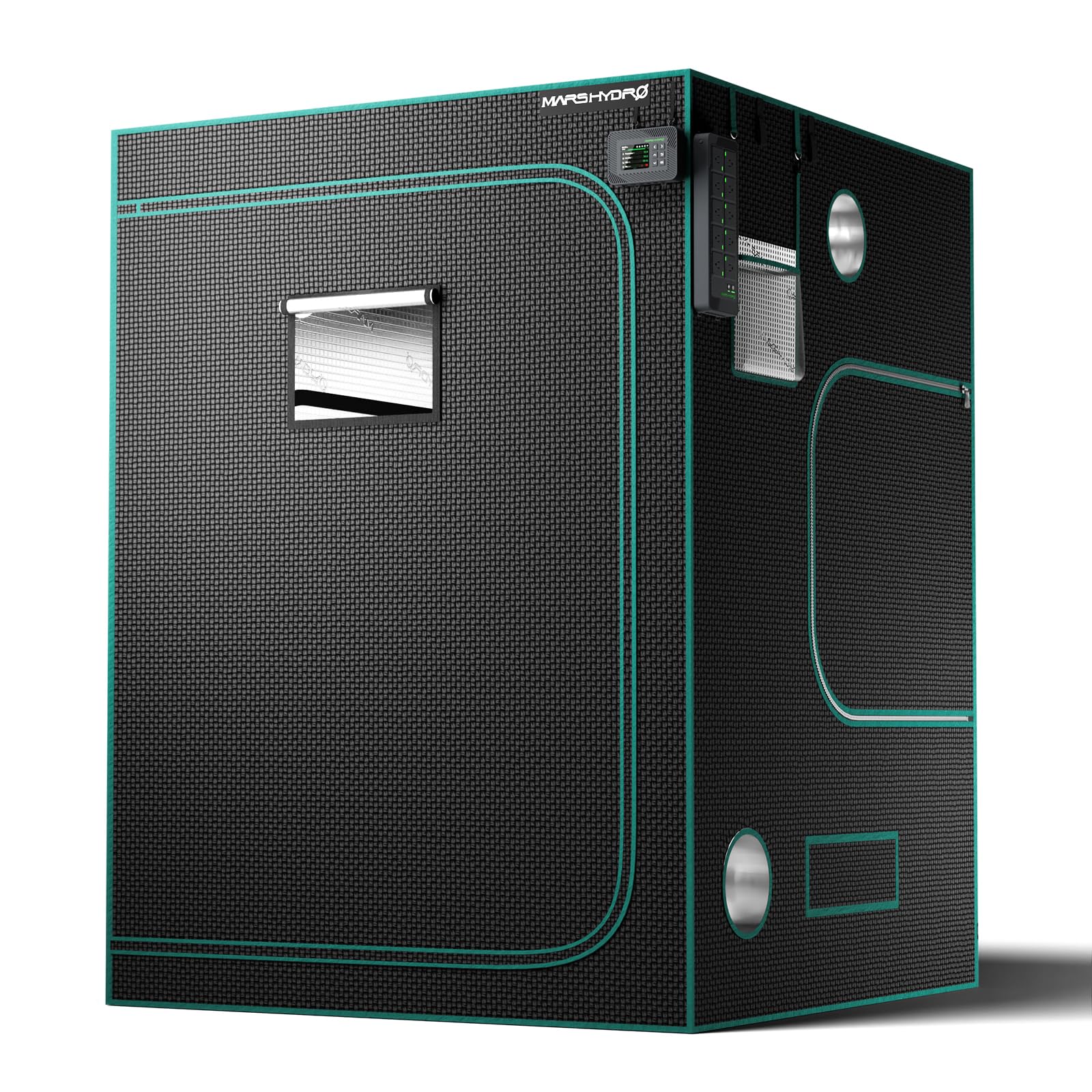 MARS HYDRO 5x5 Grow Tent, 60"x60"x80" Reflective Mylar Grow Tents with Removable Floor Tray View Window for Indoor Plant Growing Room for TS3000/2xSP3000/FC-E6500