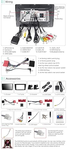 Miniatura 6 de ASURE Actualización de radio estéreo de coche de 9 pulgadas para Mazda 3 BK 2003-2007, 4Core 2G+32G Android unidad de navegación GPS para coche con