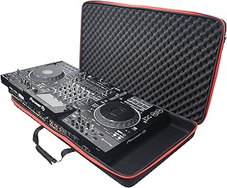 ProX XB-DJCXL ZeroG Ultra Lightweight Hard Shell DJ Controller Shoulder Strap Bag for Rane FOUR Pioneer XDJ-XZ DDJ-SZ2 - Extra Large Size