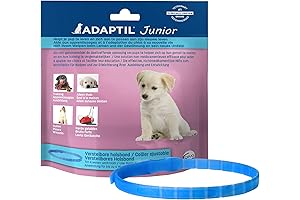 Adaptil Junior Calming Collar for Puppies - Diffuses Calming Pheromones, Blue