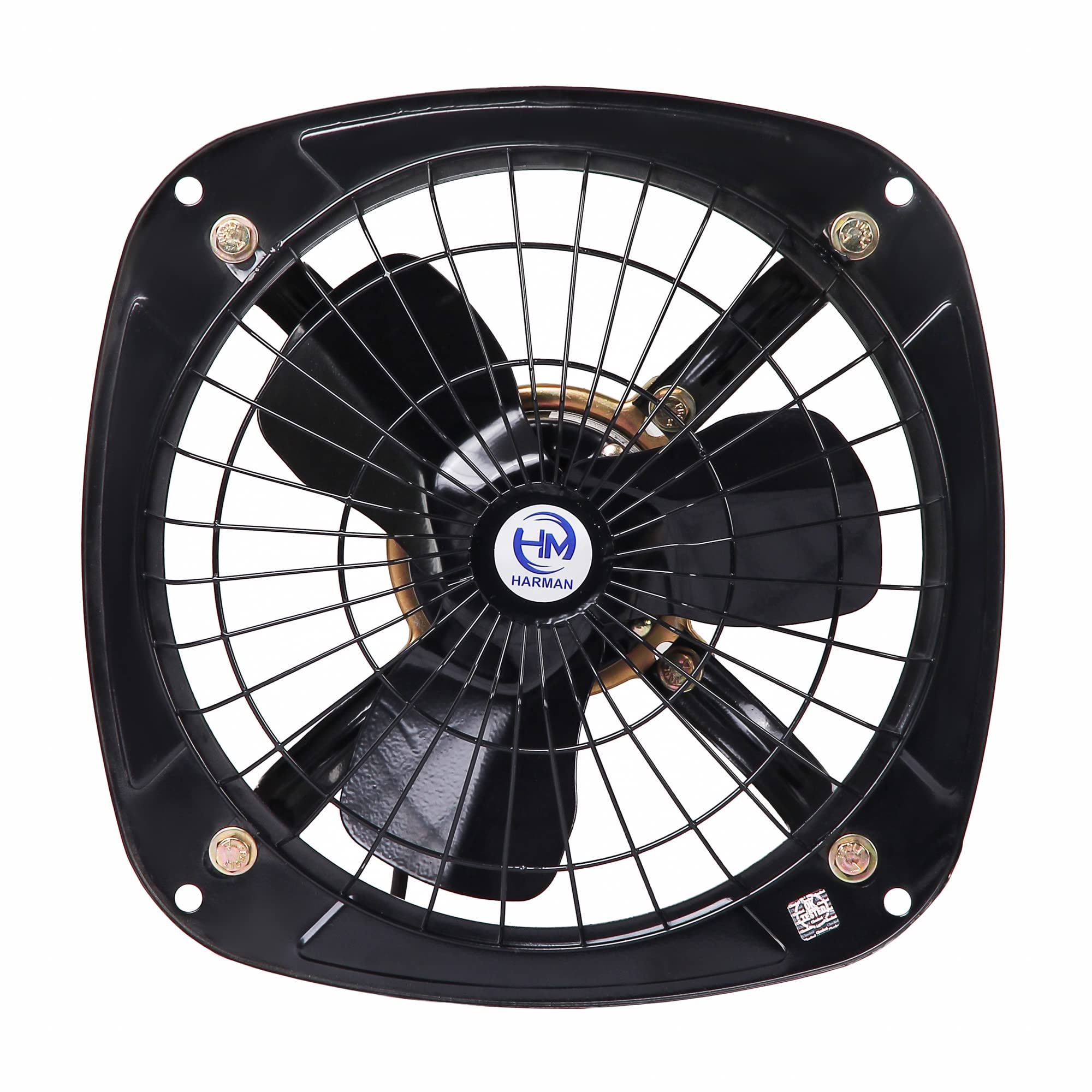 HM Heavy Duty High Speed Fresh Air Exhaust Fan For Kitchen | Bathroom | Rooms With 1 Year Warranty Made In India (9 Inch Black Exhaust Fan 225 MM) (B0B3JCZB7L) Amazon Price History, Amazon Price Tracker