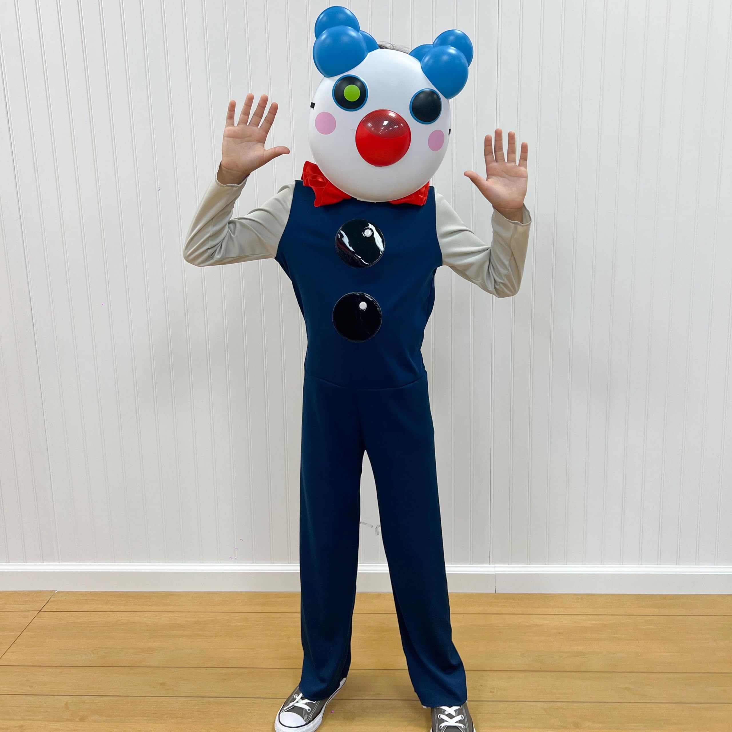 Disguise Costume da clowny per bambini, costume ufficiale di Halloween con maschera, taglia bambino (14-16)