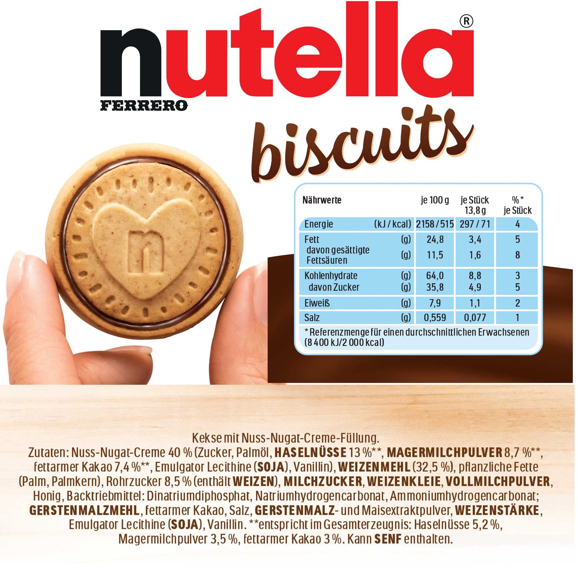 Nutella - Biscuits - 10x 304g