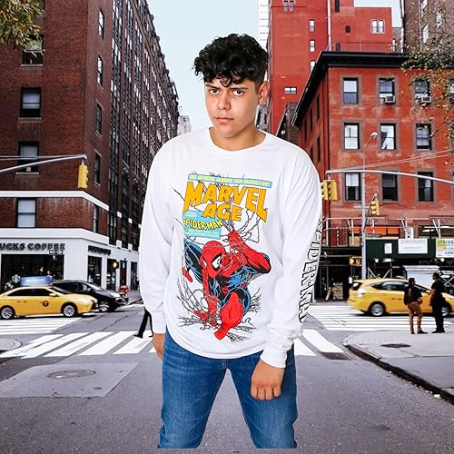 Miniatura 5 de Marvel Spider-Man Age - Camiseta de manga larga para hombre