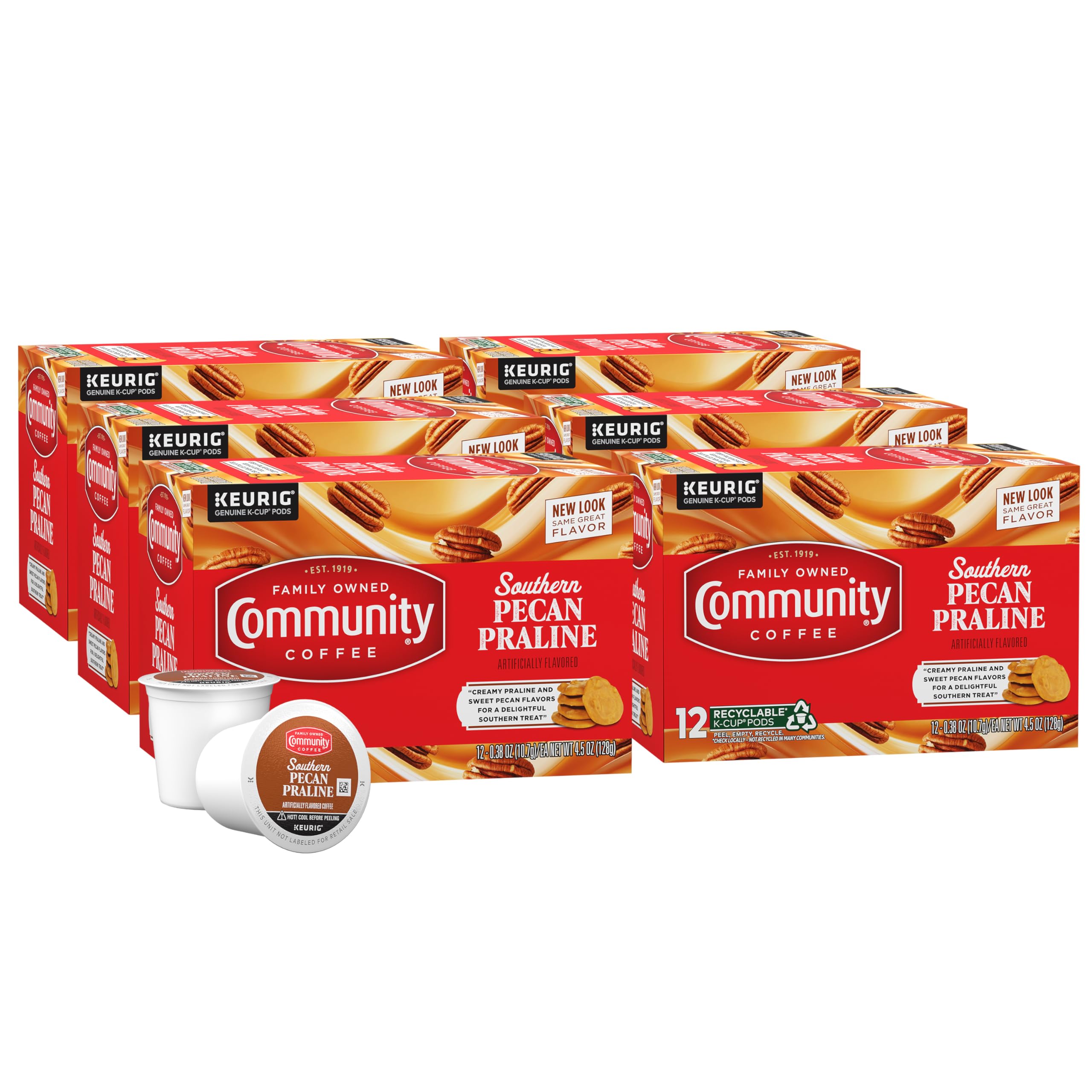 Amazon.com: Community Coffee Southern Pecan Praline Flavored 72