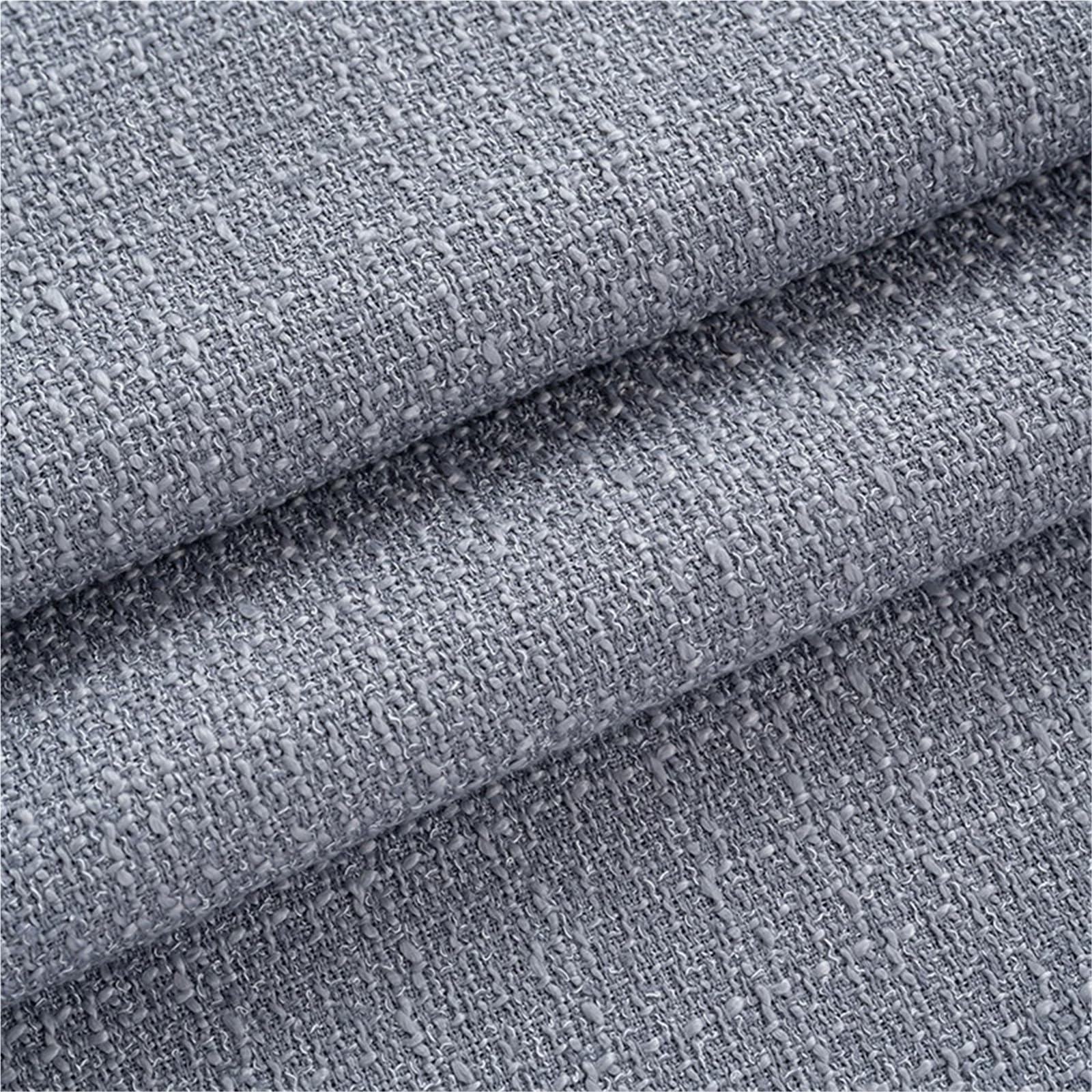 Tkanina tweedowa, Tkanina poliestrowa tweedowa wielokolorowa 100 cm x 150 cm(Grey)