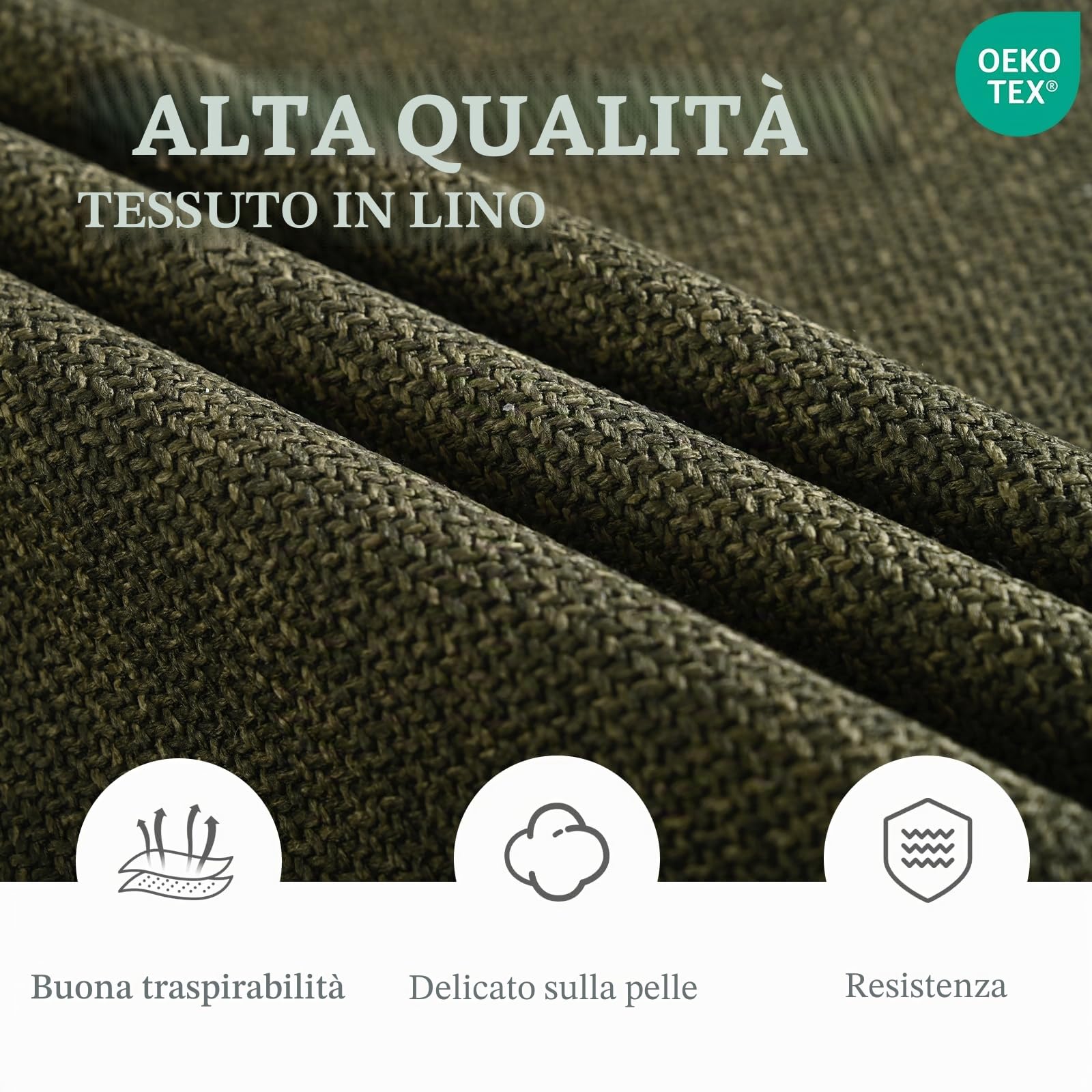 Sedie Sala da Pranzo con Seduta Imbottita Sedie Cucina Set da 6 Sedia da Cucina in Poliestere con Gambe in Metallo