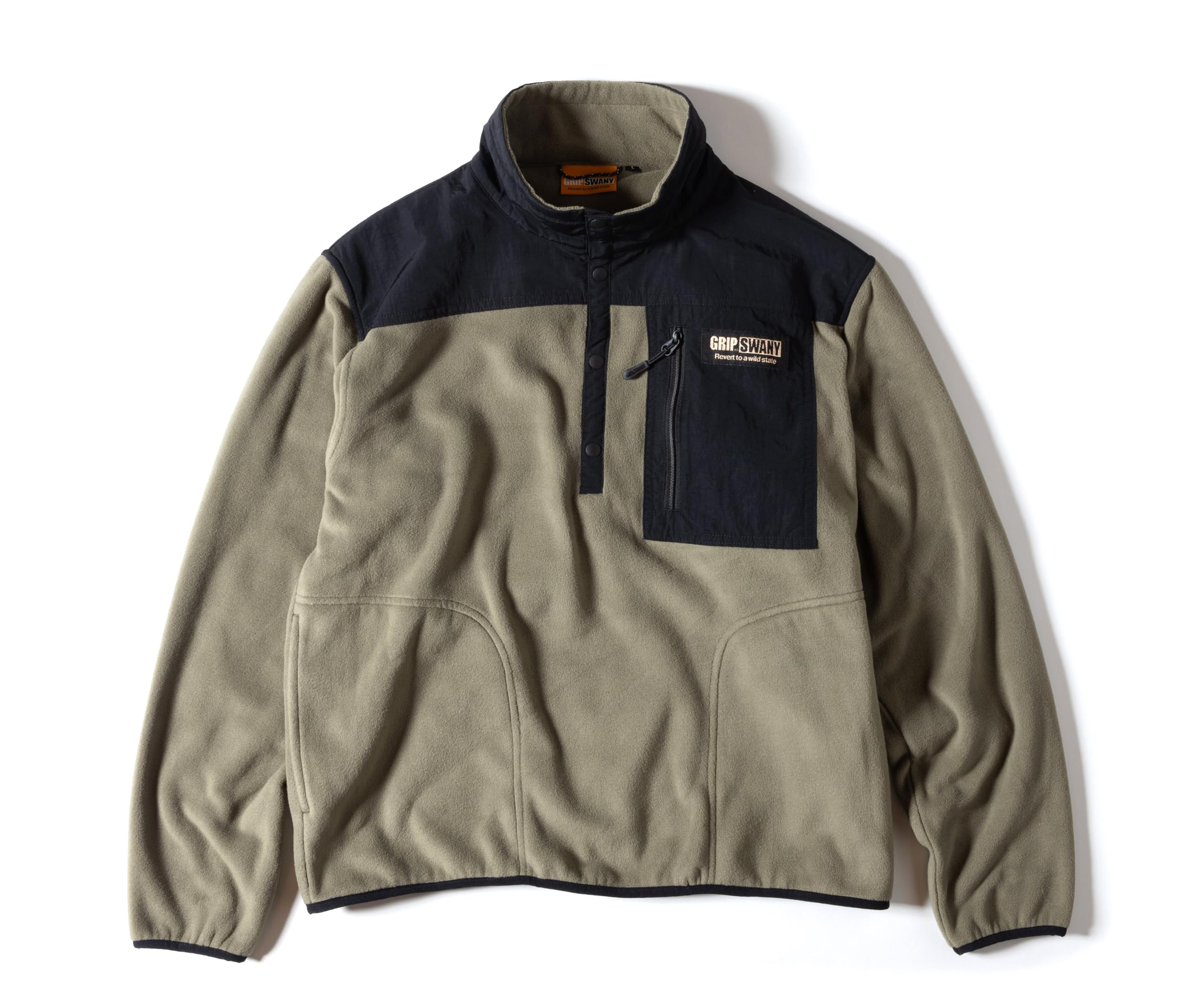 Amazon.co.jp: [グリップスワニー] POLARTEC FLEECE PULLOVER ポーラー