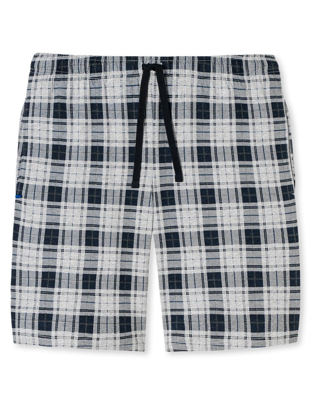 Schiesser Dolna część od piżamy Mężczyźni Schiesser Herren Schlafhose Kurz Bermuda Web - Mix + Relax - Organic Cotton