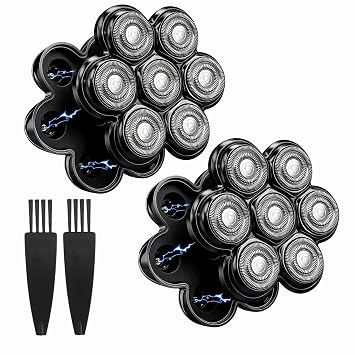 Shaver 7D Floating Replacement Head Compatible with Shpavver&Wyklaus/Cyruzi