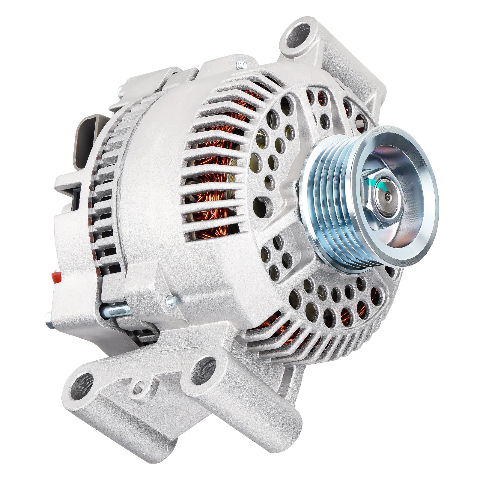 Photo 1 of New Alternator Fit for Ford Ranger 4.0L 1996-2000, Fit for Ranger 3.0L 1996-2005, Fit for Ranger 2.5L 1998-2001, for Explorer F150 E150 250 350 / Mazda B Series 1994-2005 2.0L 2.5L 3.0L 4.0L 4.2L 5.8L