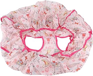 Aigid Baby Shopping Trolley Cover, Baby Shopping Cart Cover Toddler Children Pieghevole Carrello della Spesa Cover Anti Sporco Kids Trolley Seat Chair Cover Lavabile in Lavatrice(Rosa)