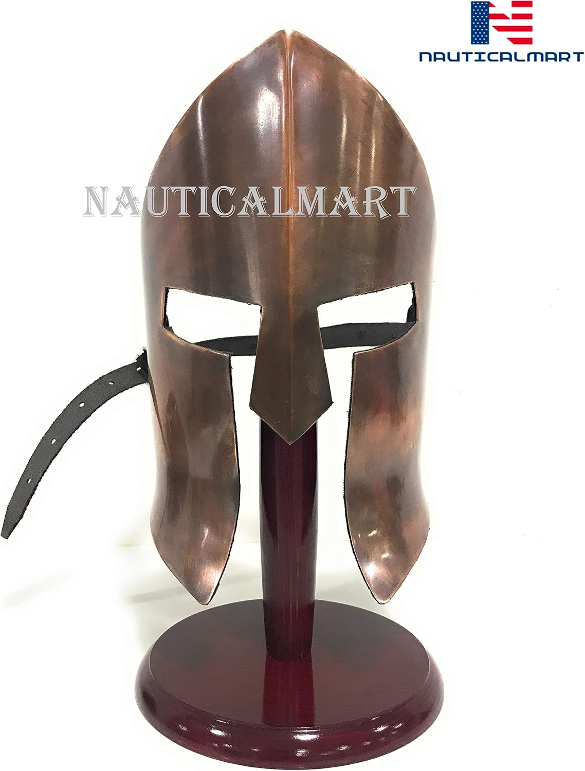 Armour Helmet Ancient 300 Spartan Armor Costume Handmade - Copper Antique