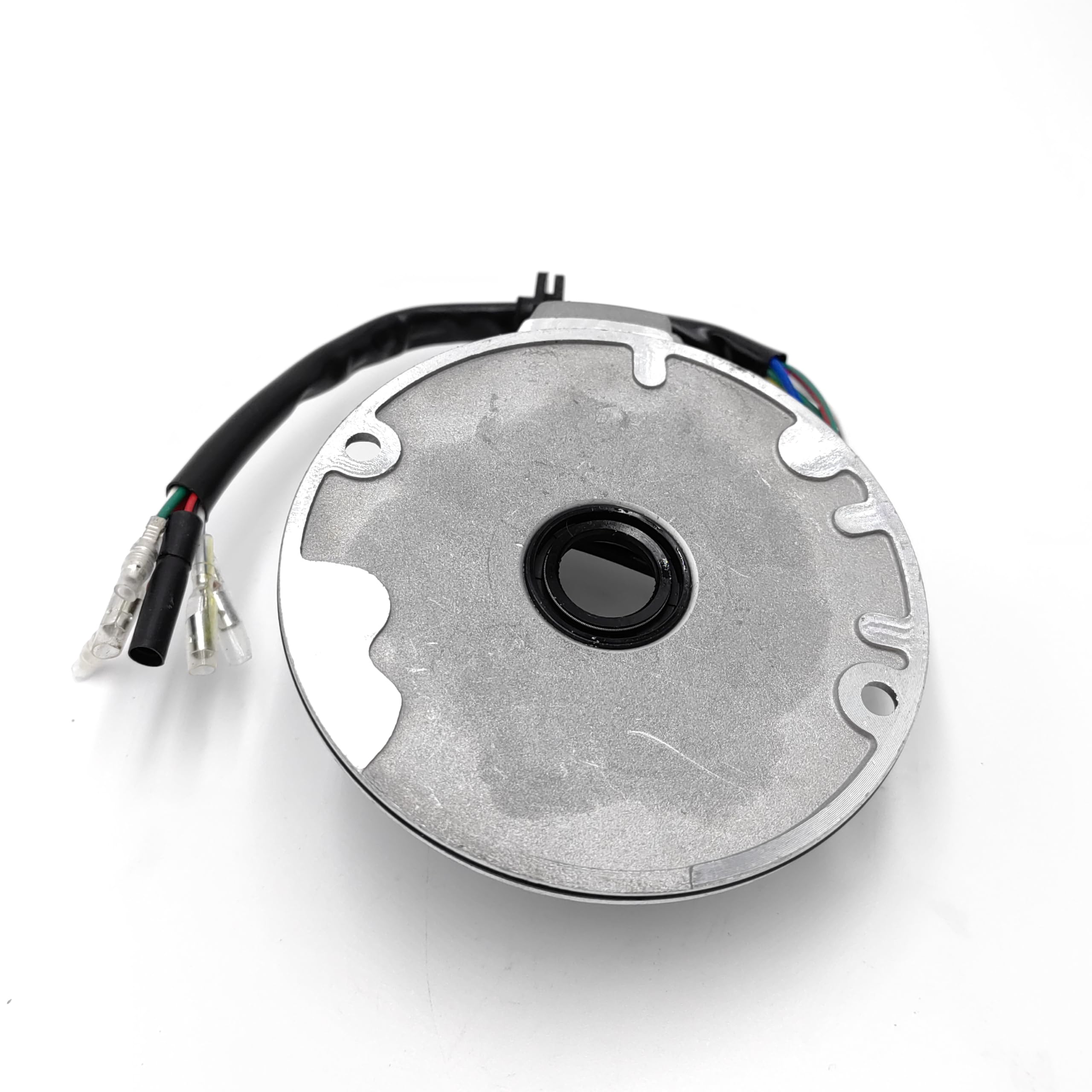 Pezzi di Ricambio Moto Statore Bobina JH70 Statore Piastra Pickup Magneto Bobina di Accensione Rotore Adatto per Pit Bike 70cc 90cc 110cc 125cc Facile da sostituire
