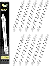 CLAR - Ampoule Halogène R7S 118mm, Lampadaire Halogène, 240W (Pack de 10)