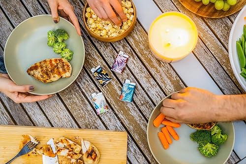 Miniatura 8 de DJEEP Encendedores de bolsillo, colección vibrante con textura metálica, coloridos encendedores únicos, paquete de 4 unidades de encendedores