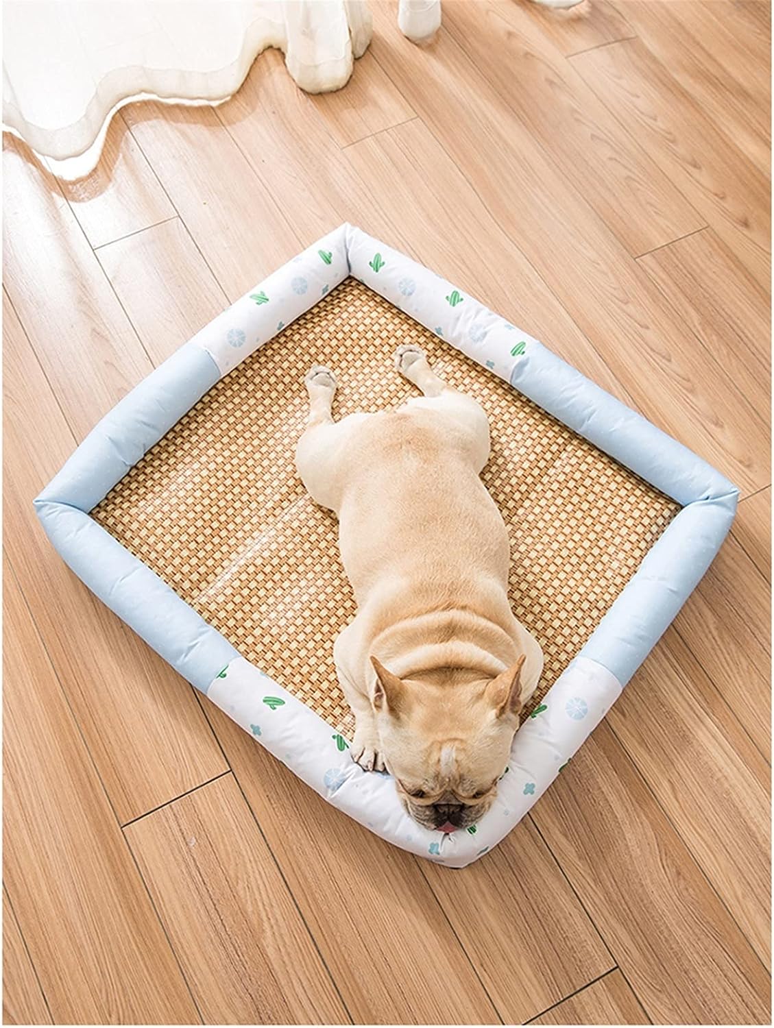 FurHaven 44インチ 円形 折れ曲がっ 整形外科 犬用ベッド