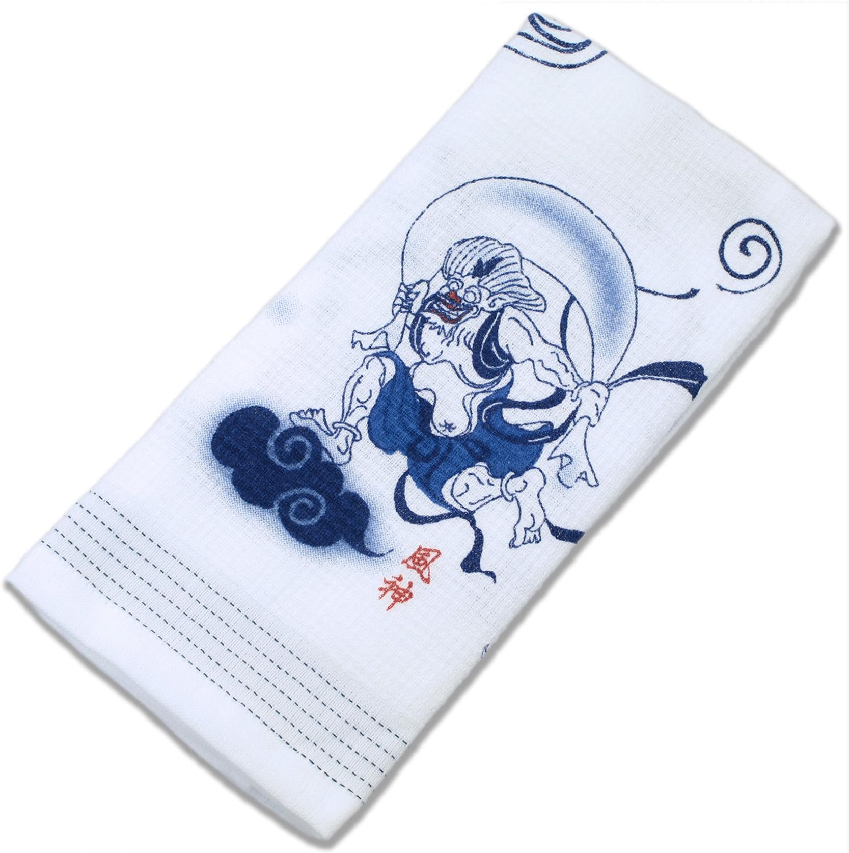 Imabari TowelCloth Face Towel Fujin Raijin (33×100cm)