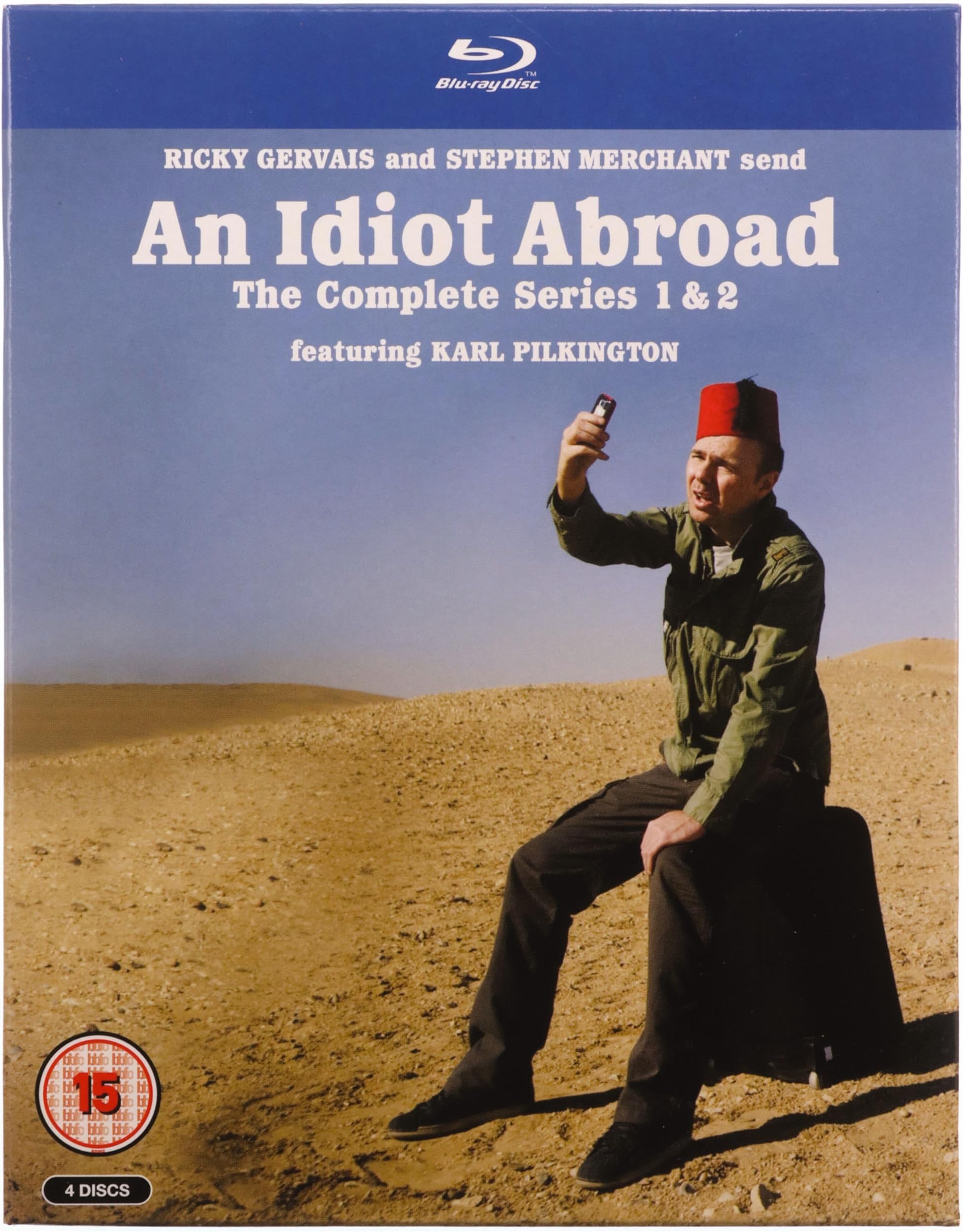 An Idiot Abroad: The Complete Series 1 & 2 [Blu-ray]