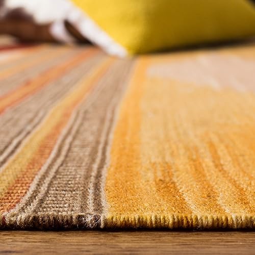 Miniatura 10 de SAFAVIEH Kilim Collection - Alfombra de pasillo de 2 pies 3 pulgadas x 10 pies, natural y multicolor, hecha a mano, lana tribal del suroeste, ideal