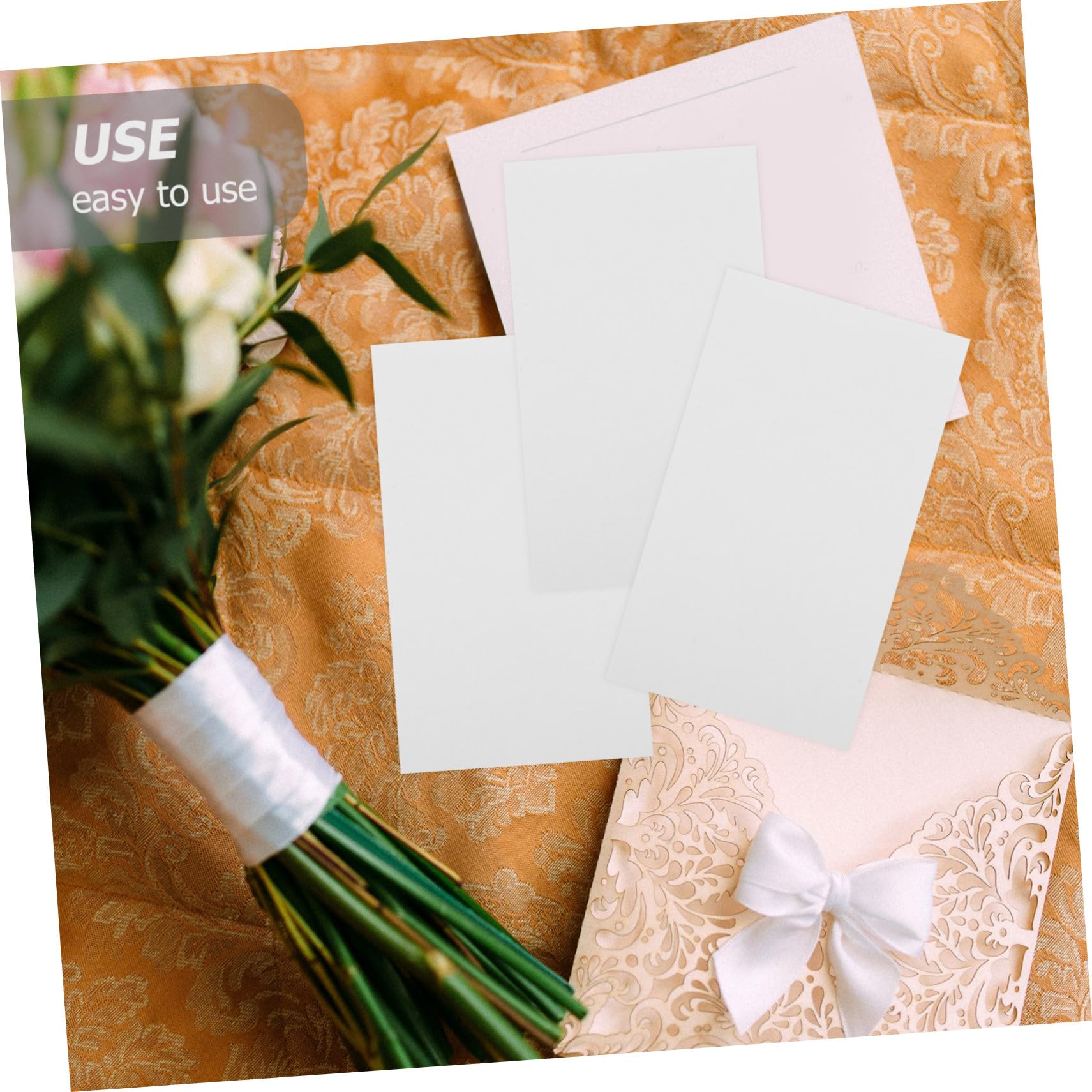 DOITOOL 5 Sätze Blanko Karten Leere Visitenkarten Und Notizkarten Für Diy Kreatives Basteln Vokabeltraining Und Notizen Aus Glattem Mit Karten Boxen 200 Stück * 5