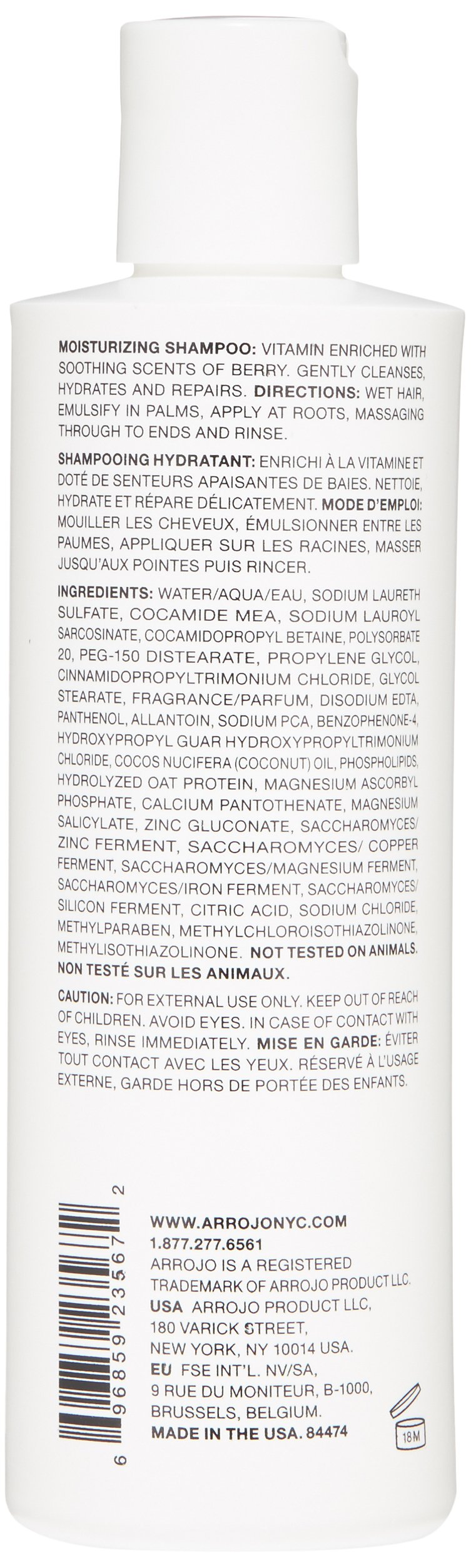 ARROJO Moisturizing Shampoo (8.5 oz)