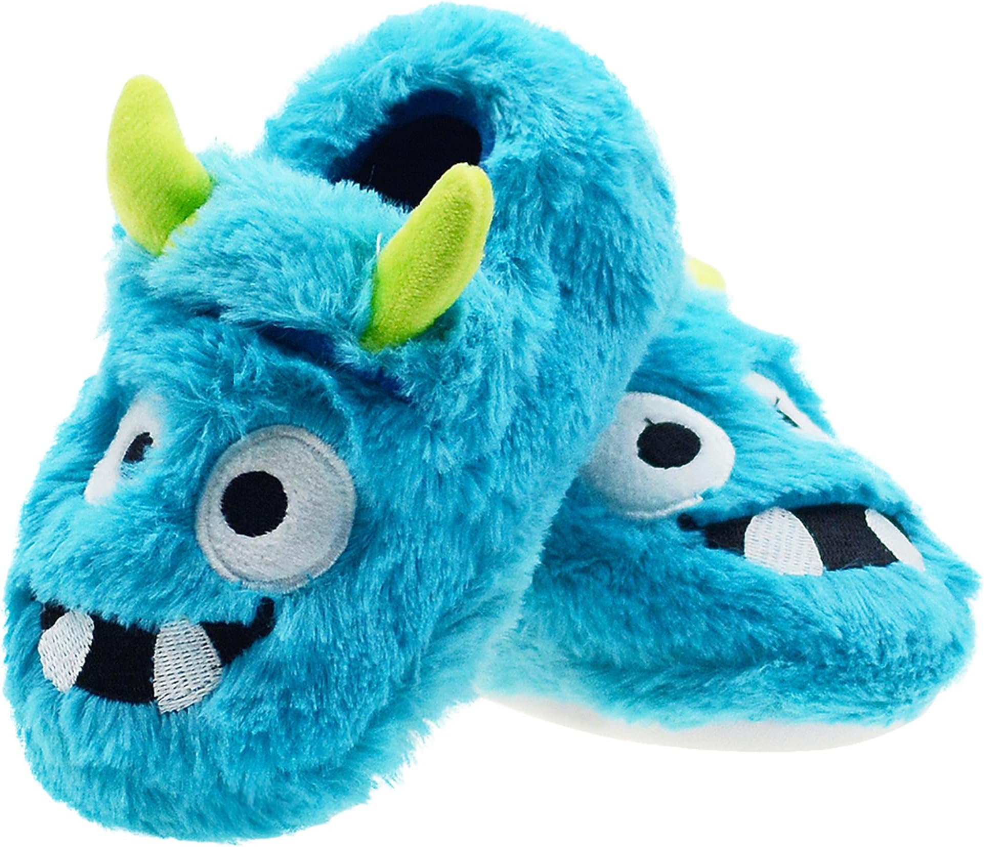 Boys Slippers Monster for Kid Toddler Boys House Shoes Bedroom Slippers