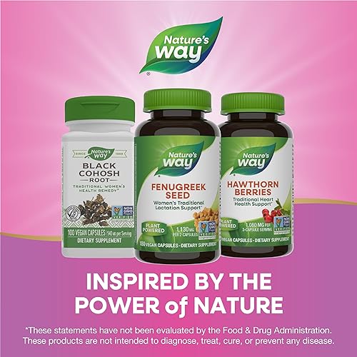 Miniatura 14 de Nature 's Way, Semilla de Fenugreek 610 mg