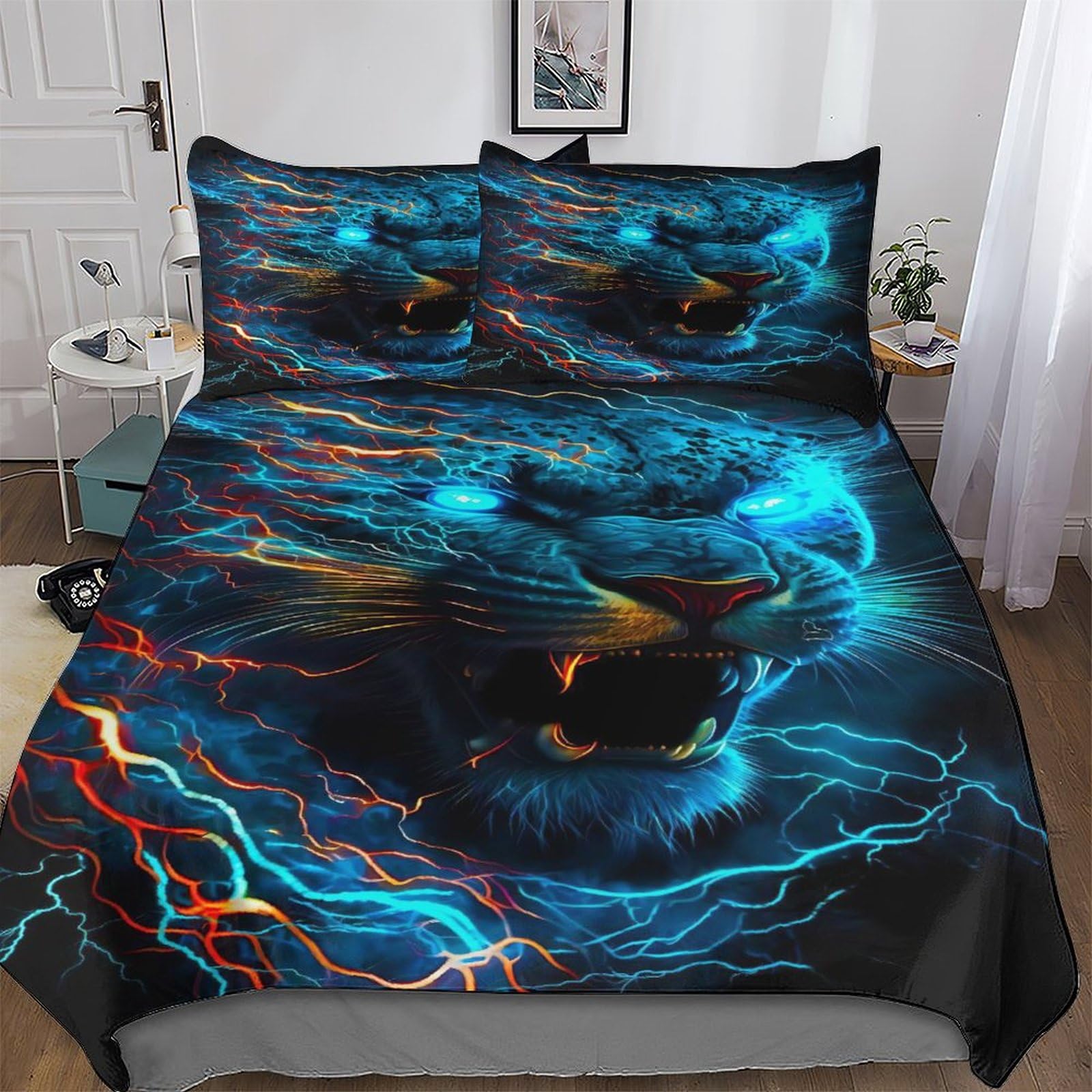 Parure de lit léopard 220x240 pour transformer votre chambre en un cocon cozy et moderne