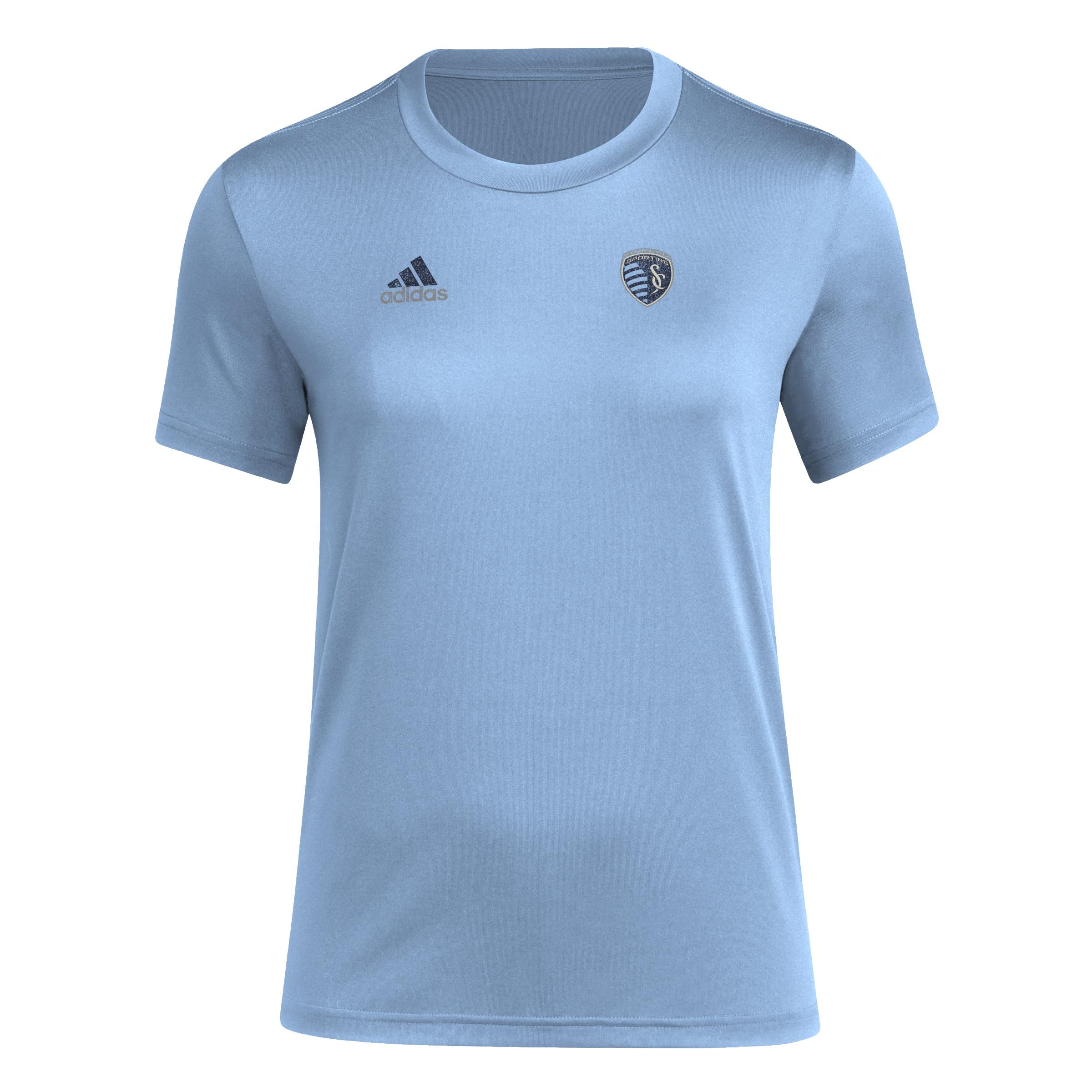 adidas Women's MLS Team Pre-Game Short Sleeve T-Shirt