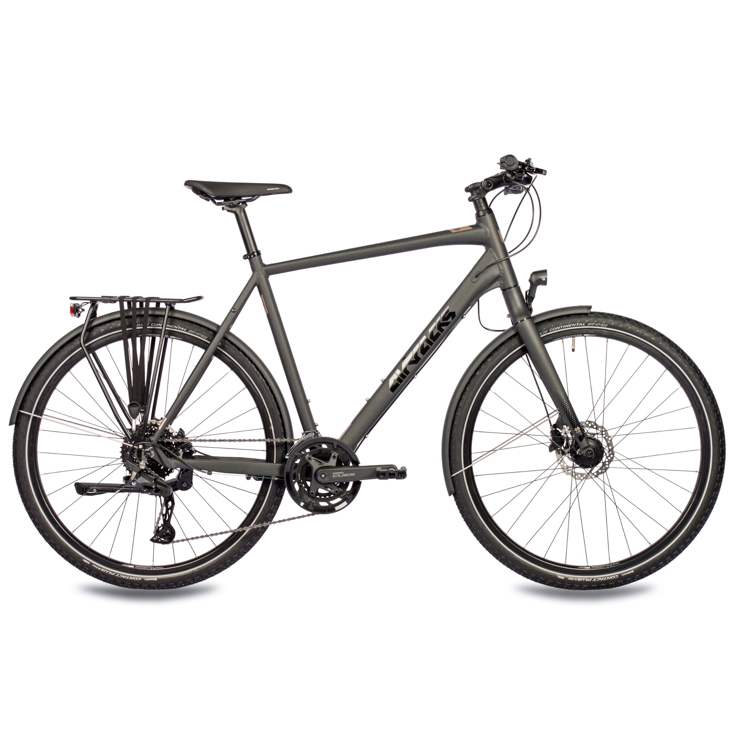 Airtracks 28 Zoll Herren XXL Trekking Fahrrad Reinforced bis150 kg TR.2880-C 2x10 Gang NEW Shimano CUES RD-U6020-10 Shadow - Rahmen 56 60 - Modell 2026