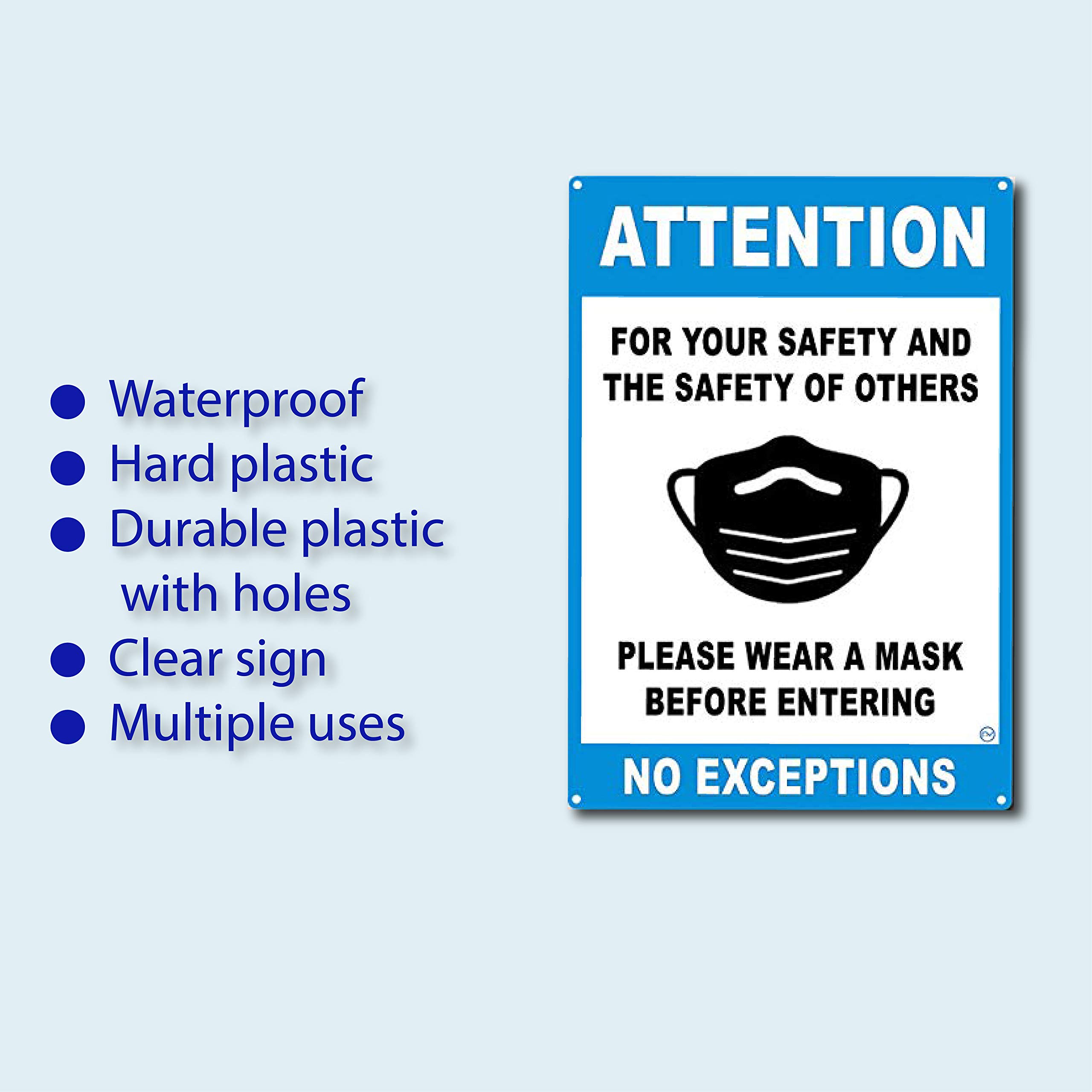 Buy Attention Wear Mask, Your Safety and The Safety of Others Please