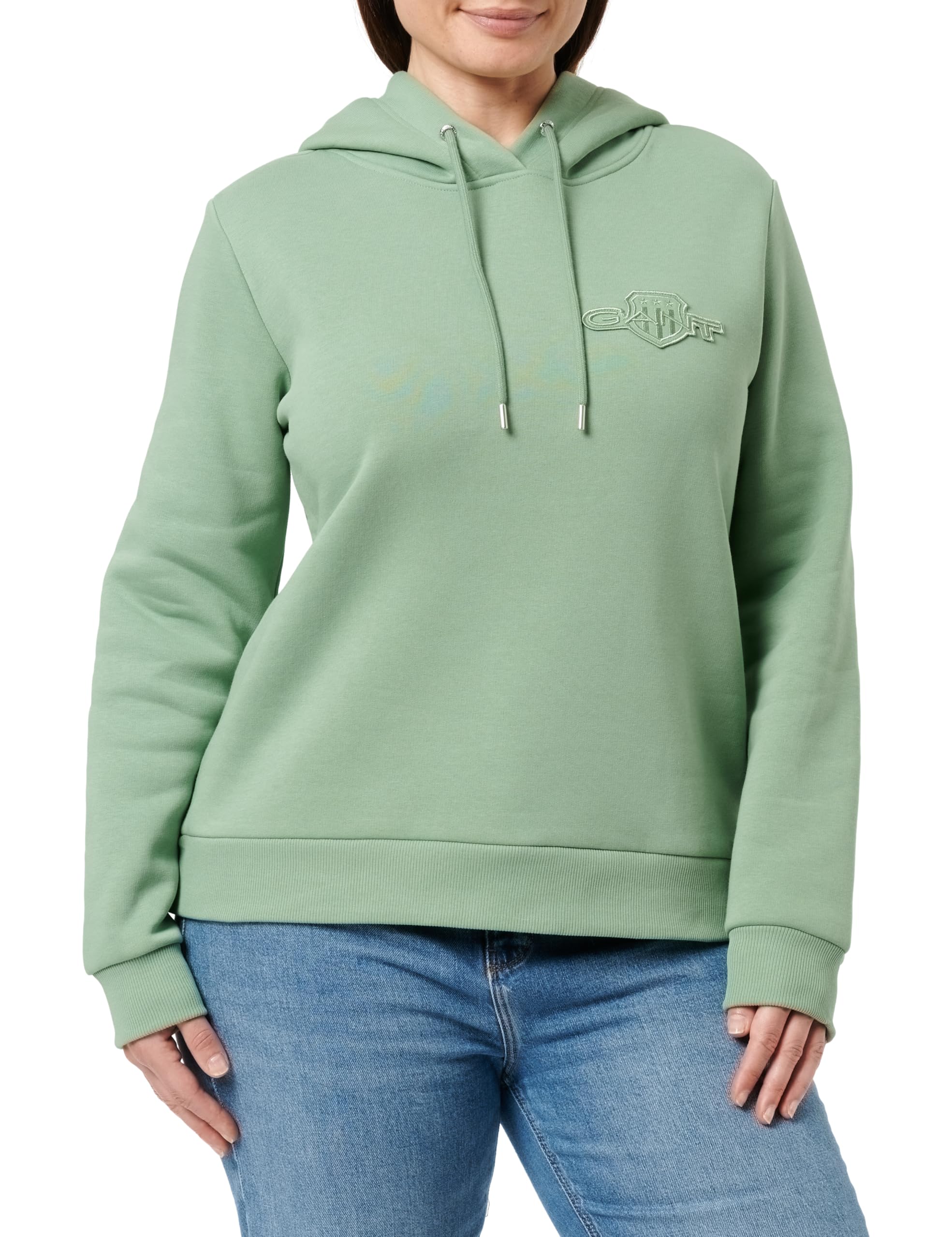 GANT REG Tonal Shield Hoodie