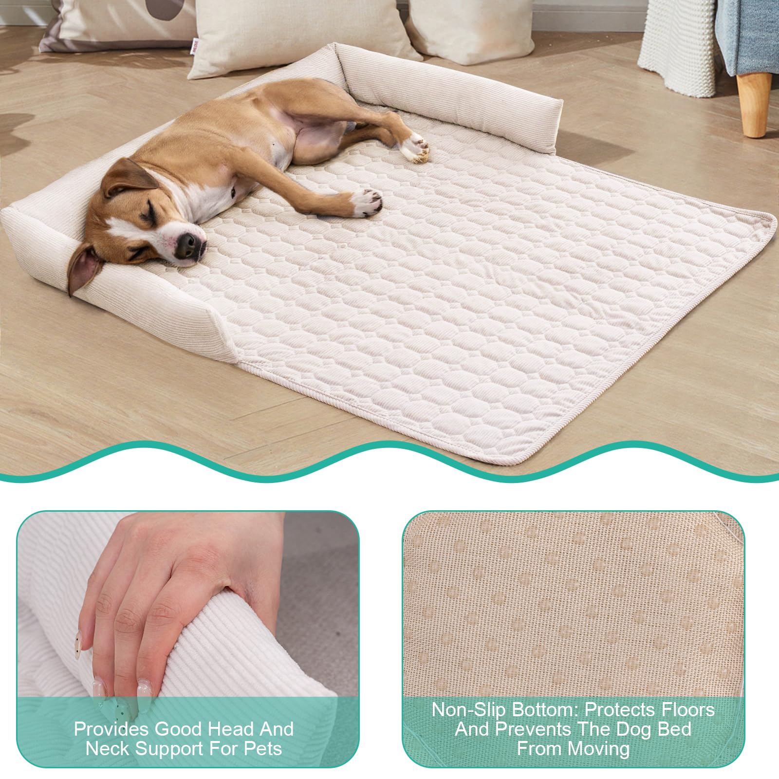 OKYUK Premium hondenbed - bankbescherming voor huisdieren, handgemaakt OKYUK Premium hondenbed - bankbescherming voor huisdieren, handgemaakt